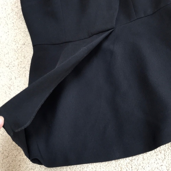 NWT! BCBGENERATION Size 8 black faux wrap tube top - Picture 8 of 8